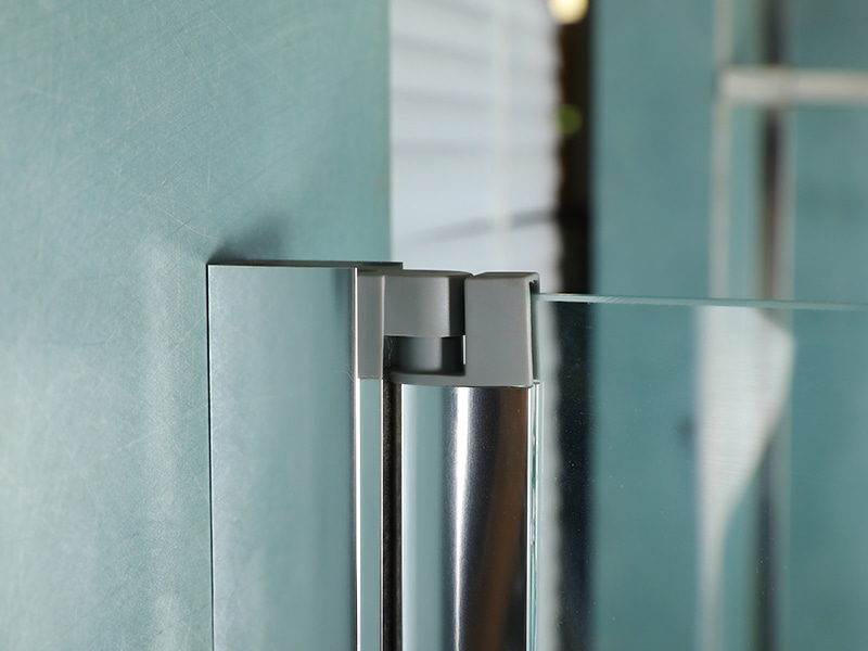 Penutup Pancuran Pancuran Pangsi RSQA, Kaca Terbaja Jelas, Profil Aluminium Chrome, Pemegang Dua Lubang, Dengan Dulang Penutup Pancuran Pancuran Pangsi RSQA, Kaca Terbaja Jelas, Profil Aluminium Chrome, Pemegang Dua Lubang, Dengan Dulang