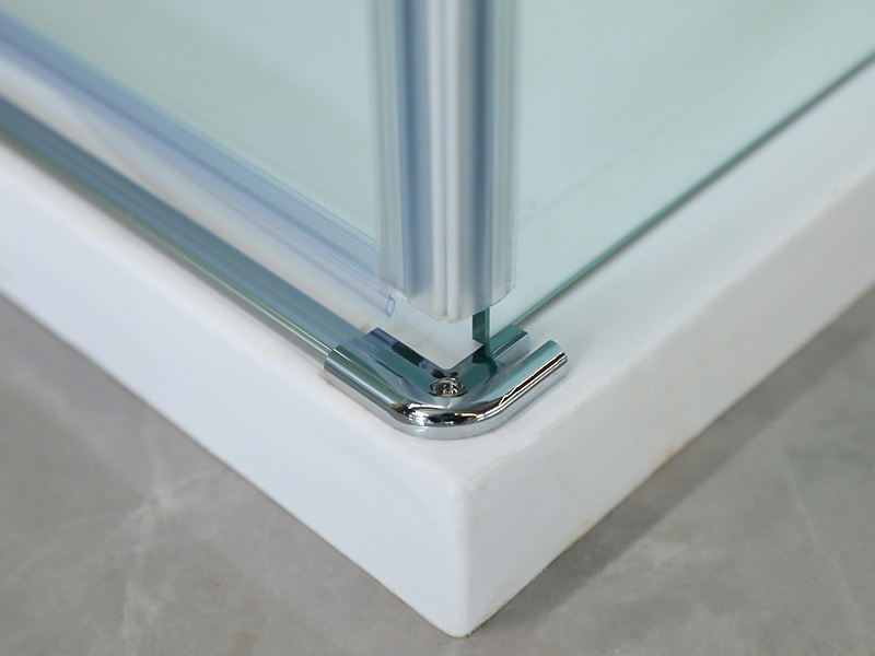 Penutup Pancuran Pancuran Profil Aluminium Chrome LD Pivot Penutup Pancuran Pancuran Profil Aluminium Chrome LD Pivot