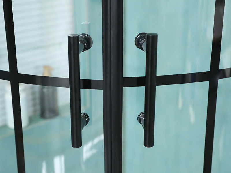 Bilik Mandi Kaca Terbaja Bentuk Arka SE Kepungan Pancuran Pancuran Gelongsor Berkembar Bilik Mandi Kaca Terbaja Bentuk Arka SE Kepungan Pancuran Pancuran Gelongsor Berkembar