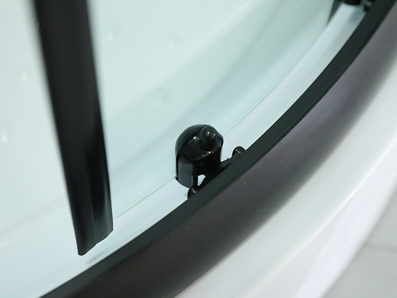 Bilik Mandi Kaca Terbaja Bentuk Arka SE Kepungan Pancuran Pancuran Gelongsor Berkembar Bilik Mandi Kaca Terbaja Bentuk Arka SE Kepungan Pancuran Pancuran Gelongsor Berkembar