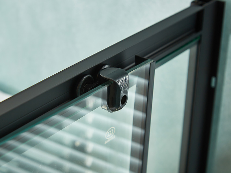 Kandang Pancuran Mandi Gelongsor SQ, Kaca Terbaja Jelas, Profil Aluminium Hitam, Pemegang Dua Lubang, Dengan Dulang Kandang Pancuran Mandi Gelongsor SQ, Kaca Terbaja Jelas, Profil Aluminium Hitam, Pemegang Dua Lubang, Dengan Dulang