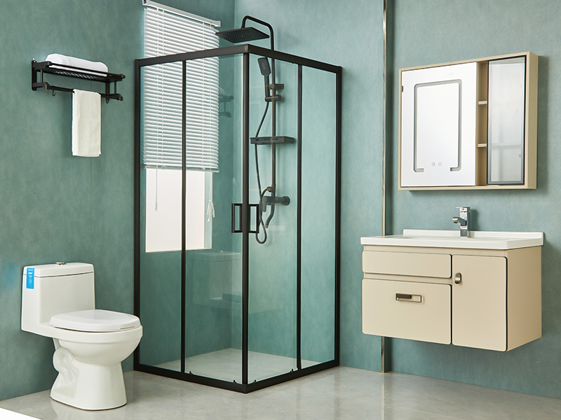 Kandang Pancuran Mandi Gelongsor SQ, Kaca Terbaja Jelas, Profil Aluminium Hitam, Pemegang Dua Lubang, Dengan Dulang Kandang Pancuran Mandi Gelongsor SQ, Kaca Terbaja Jelas, Profil Aluminium Hitam, Pemegang Dua Lubang, Dengan Dulang