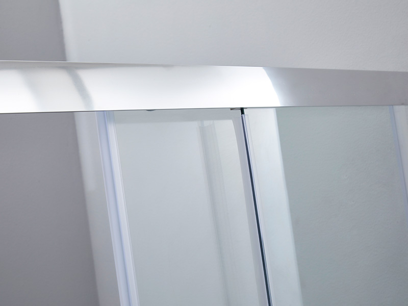 Kepungan Pancuran Mandi Gelongsor Bilik Mandi Kaca Terbaja SQ Jelas, Dengan Dulang Kepungan Pancuran Mandi Gelongsor Bilik Mandi Kaca Terbaja SQ Jelas, Dengan Dulang