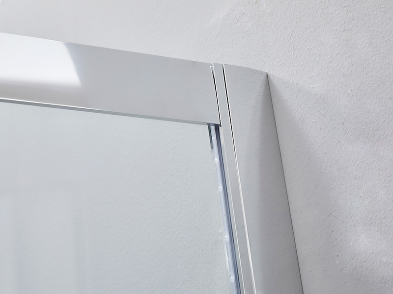 Kepungan Pancuran Mandi Gelongsor Bilik Mandi Kaca Terbaja SQ Jelas, Dengan Dulang Kepungan Pancuran Mandi Gelongsor Bilik Mandi Kaca Terbaja SQ Jelas, Dengan Dulang